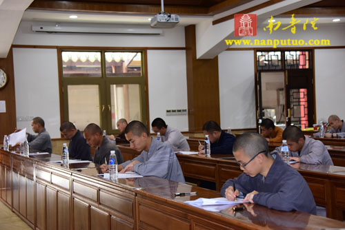 「福建厦门」新加坡佛学院招生考试在福建厦门闽南佛学院如期举行
