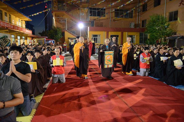 「圣诞节」山东三学净苑开应大和尚地藏菩薩圣诞法会传授幽冥净戒