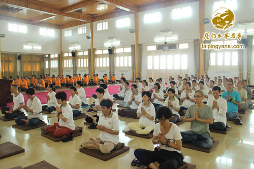 「佛教」福建厦门太平岩寺青年佛学班太姥山平兴寺参学圆满