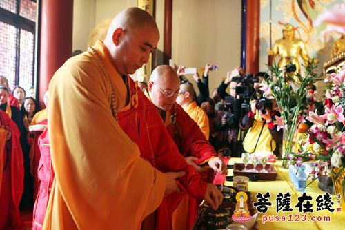 「佛教」上海南山古寺举行全堂佛像开光暨灵宏法师晋院升座庆典