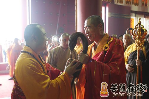 「佛教」江苏徐州宝莲寺举行觉耀法师荣膺方丈升座庆典