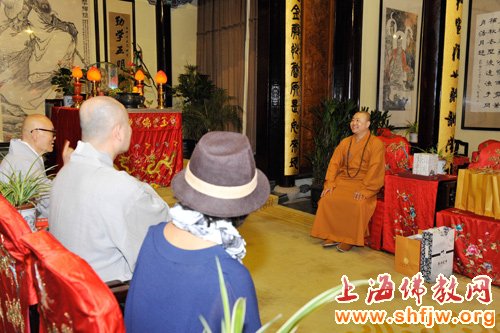 「佛教」韩国佛教圣地巡访团参访上海玉佛禅寺
