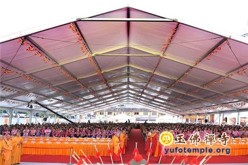 上海玉佛禅寺消除公共安全隐患保护性修缮工程开工典礼暨祈福大法会