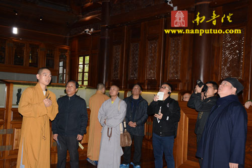 「佛教」浙江省佛教协会副会长、国清寺方丈允观大和尚到南普陀寺和闽南佛学院参访交流