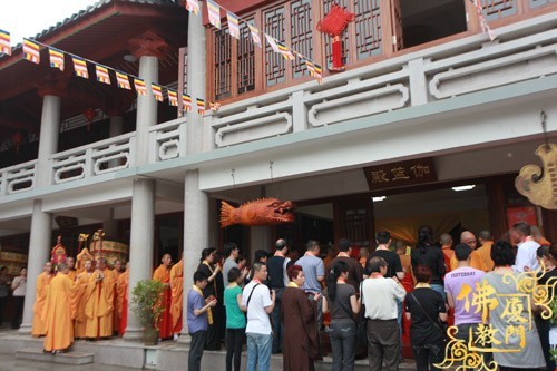 「水陆法会」2011年厦门太平岩寺第四届水陆法会之熏坛