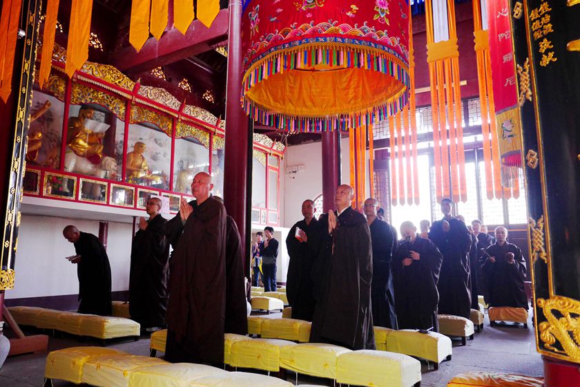 「佛教」慧日禅寺举行清明节观音圣诞法会甘露净坛、超荐宗祖清明蒙山法会 「佛教」慧日禅寺举行清明节观音圣诞法会甘露净坛、超荐宗祖清明蒙山法会