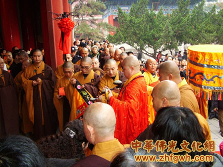 「佛教」宽旭法师荣膺大兴善寺方丈 升座庆典隆重举行