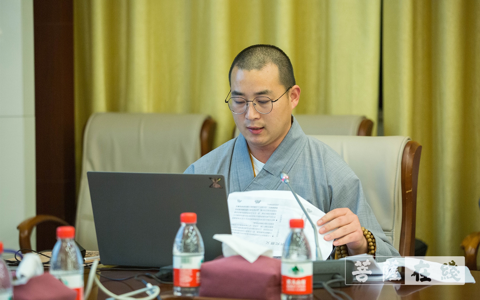 「普陀山」中国佛学院普陀山学院举行2021届毕业生论文云答辩会