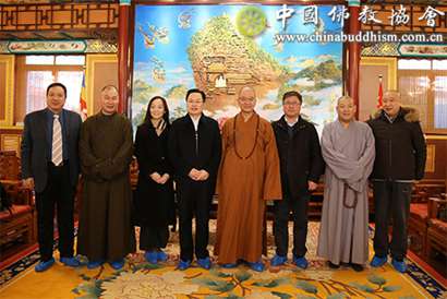 「佛教」中国驻斯里兰卡新任大使程学源到访中国佛教协会