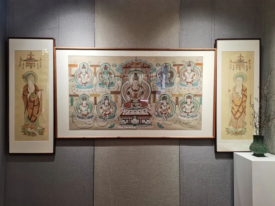 「佛教」云卷云舒——杭州佛学院艺术院2017级毕业作品展在灵隐寺开幕