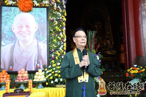 「佛教」净慧长老示寂周年追思法会暨舍利塔奠基在湖北四祖寺举行