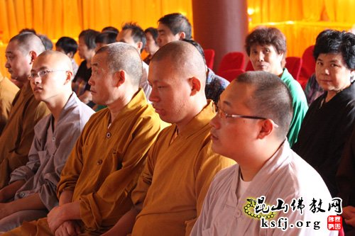 「昆山千灯」江苏昆山千灯延福禅寺开筵设坛 宏正法师宣讲《心经》