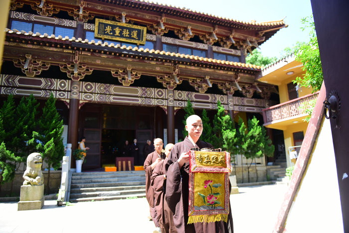 「菩萨戒」江西东林寺举行2016年春季传授在家菩萨戒法会