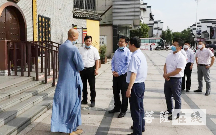 「佛教」浙江省委统战部副部长楼炳文检查指导衢州天宁禅寺 「佛教」浙江省委统战部副部长楼炳文检查指导衢州天宁禅寺