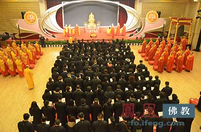 「慈善」2015年“温暖除夕夜”慈善晚会在上海玉佛禅寺举行