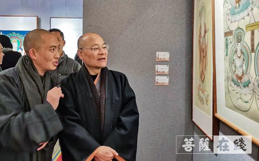 「佛教」云卷云舒——杭州佛学院艺术院2017级毕业作品展在灵隐寺开幕