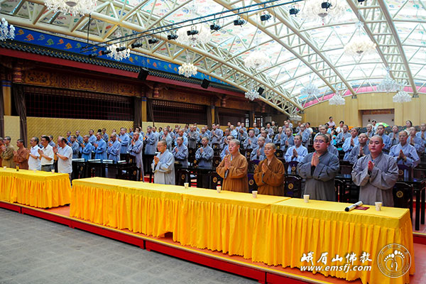 「毕业晚会」四川峨眉山佛学院举行2012级预科班毕业典礼