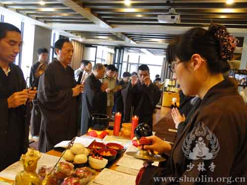 「佛教」河南少林寺都市禅堂“三时系念大法会”如期举行