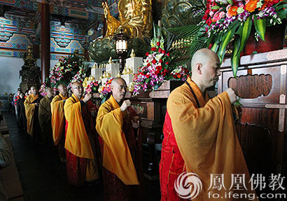 「佛教」天津华盛寺举办祈福暨圣像装藏法会