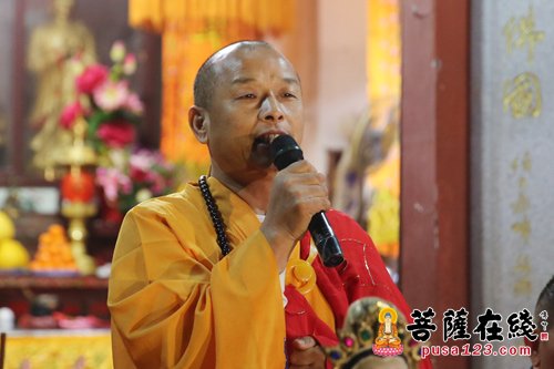 「法华寺」湖南湘阴县佛协丁酉元宵节供灯放生祈福活动于法华寺举行