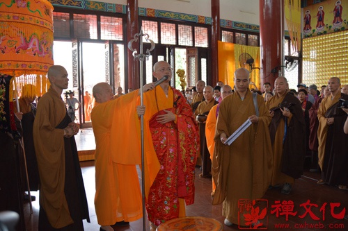 「佛教」广东茂名灵惠寺举行登觉法师荣膺方丈升座庆典法会