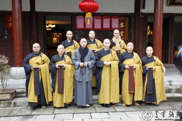 「佛教」浙江奉化雪窦山资圣禅寺依制举行请职仪式