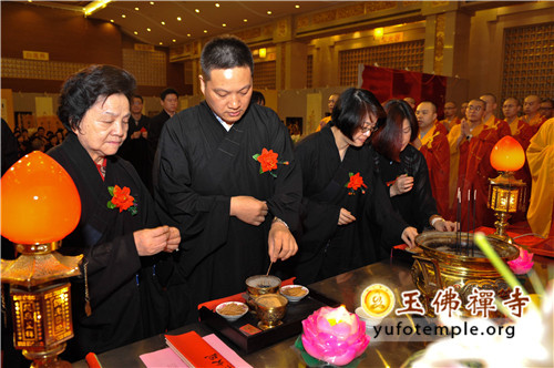 「观音」上海玉佛禅寺举行2014年观世音菩萨成道纪念系列活动