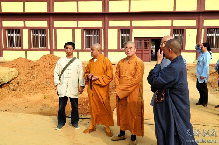 「香积寺」长安香积寺主持一行参访东林祖庭 「香积寺」长安香积寺主持一行参访东林祖庭