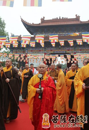 「净慧法师」江苏苏州皇罗禅寺隆重举行净慧法师升座法会庆典