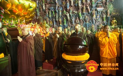 「佛教」广东韶关南华禅寺举行“六祖诞”吉祥祈福法会
