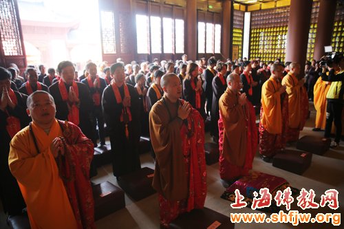 「佛教」千佛护佑 上海隆庆寺举行灵山宝殿千佛安座祈福法会 「佛教」千佛护佑 上海隆庆寺举行灵山宝殿千佛安座祈福法会
