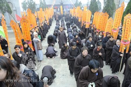 「菩提达摩」第十届达摩祖师纪念活动在三门峡空相寺拉开帷幕