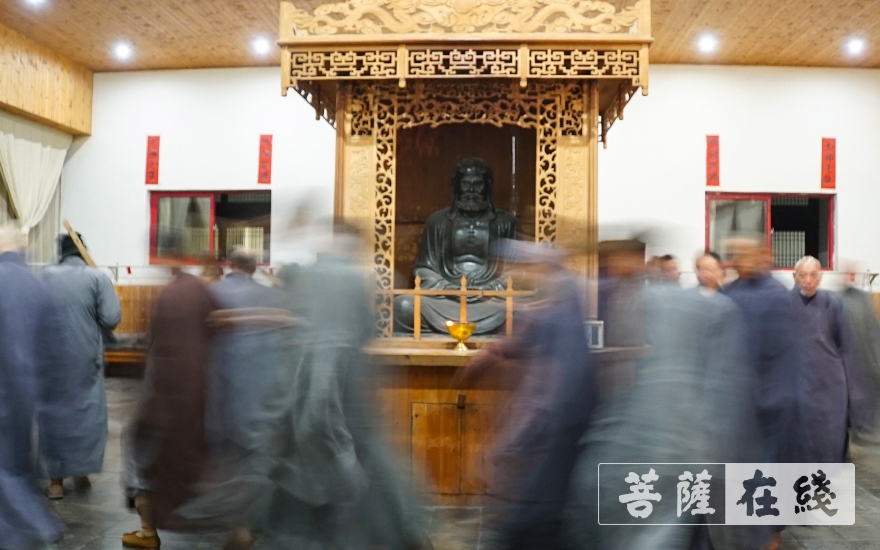 「佛教」嵩山少林寺精进禅七法会圆满解七