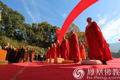 「佛教」祖庭重辉：禅宗二祖道场狮子山二祖禅堂奠基