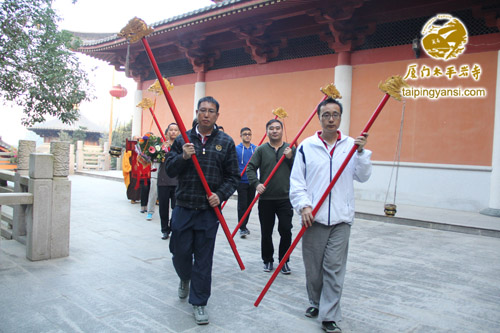 「福建厦门」福建厦门太平岩寺举行新禅堂落成暨首届禅修班开学仪式 「福建厦门」福建厦门太平岩寺举行新禅堂落成暨首届禅修班开学仪式