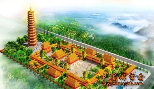 「寿光」山东寿光慈化寺隆重举行文殊殿观音殿封顶仪式
