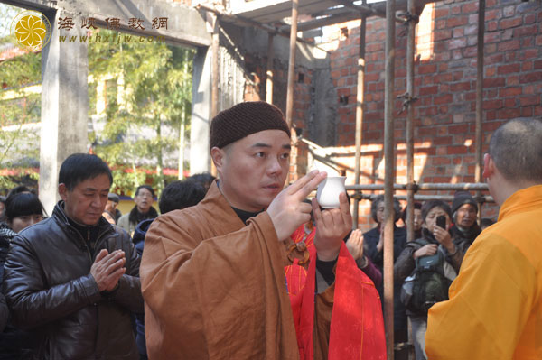 「佛教」浙江安吉正觉讲寺隆重举行地藏殿上梁祈福法会