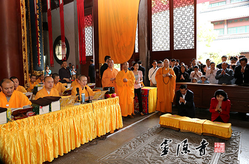 「灵隐寺」浙江灵隐寺方丈光泉法师接待柬埔寨首相