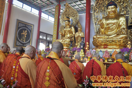 「佛教」广东汕尾市海丰云台禅寺落成暨全堂佛像开光典礼隆重举行