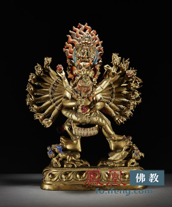 「佛教」“佛教造像艺术精品及草原丝路民族文物展”在京举行