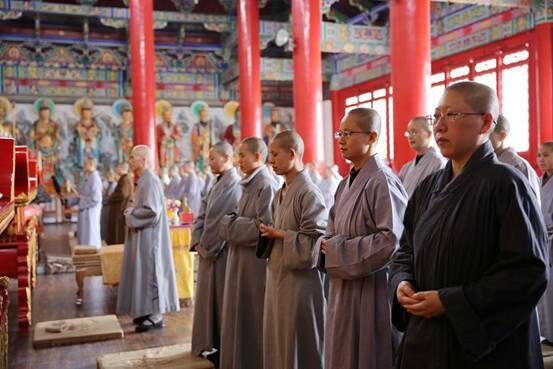 「佛教」陕西法门寺佛学院女众部“禅七”圆满举行