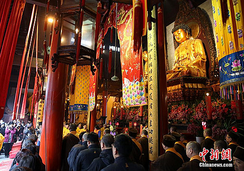 「地震」上海玉佛禅寺为台湾地震灾区举行祈福超荐法会 「地震」上海玉佛禅寺为台湾地震灾区举行祈福超荐法会