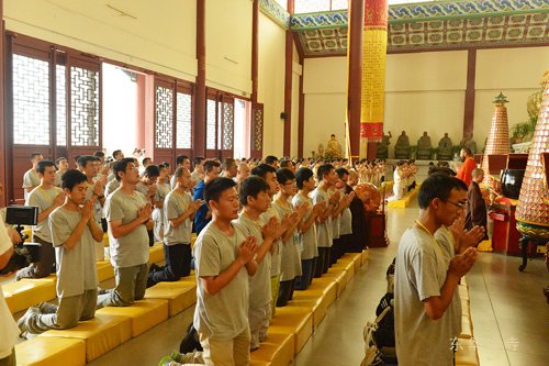 「佛教」广东韶关东华禅寺第四届“禅与幸福人生”夏令营闭幕