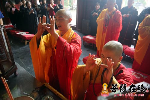 「佛教」上海洪福寺举行荫远老和尚圆寂十周年纪念传供法会