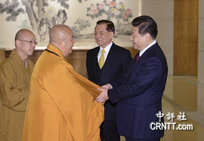 「释星云」星云大师表示习主席是一位有道德的优秀领袖 将带领中国成为国际领导者