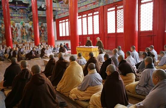 「佛教」陕西法门寺佛学院女众部“禅七”圆满举行