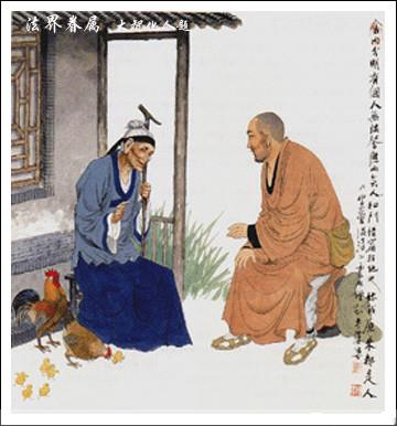 「佛教」二十四禅图里的佛教禅文化