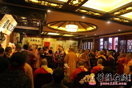 「佛教」上海南山古寺举行全堂佛像开光暨灵宏法师晋院升座庆典