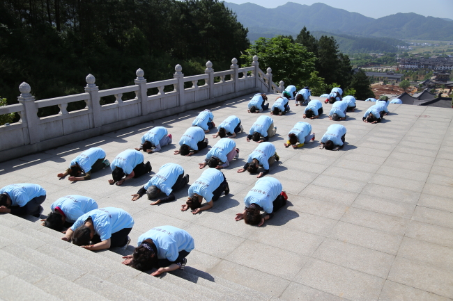 「东林大佛」天津朝拜团参礼江西东林大佛
