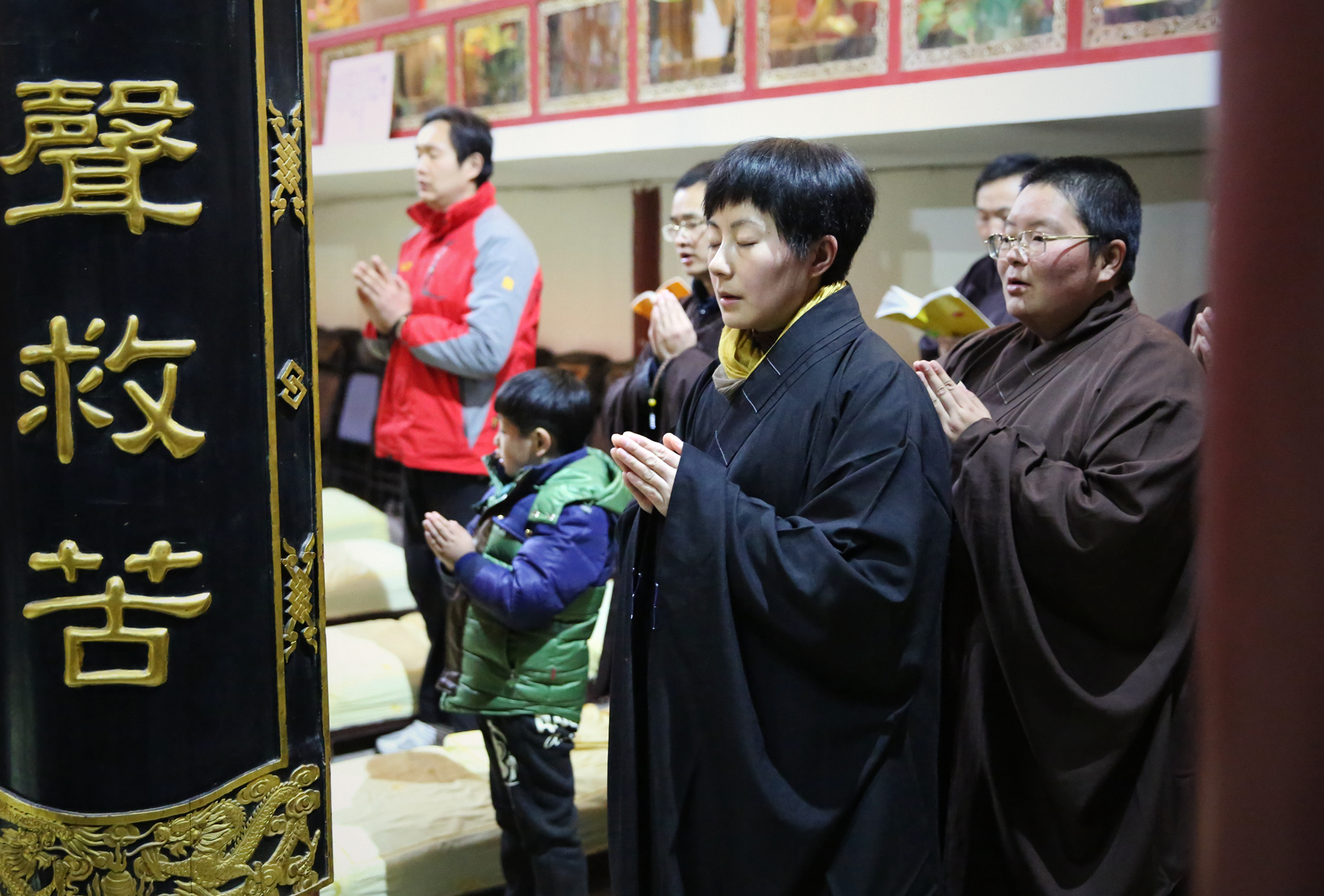 「佛教」慧日禅寺恭迎阿弥陀佛圣诞法会甘露净坛